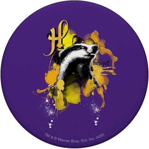 Miniatura 3 de Harry Potter Urban Elegance Hufflepuff Badger PopSockets - Agarre y soporte para teléfonos y tabletas, Negro