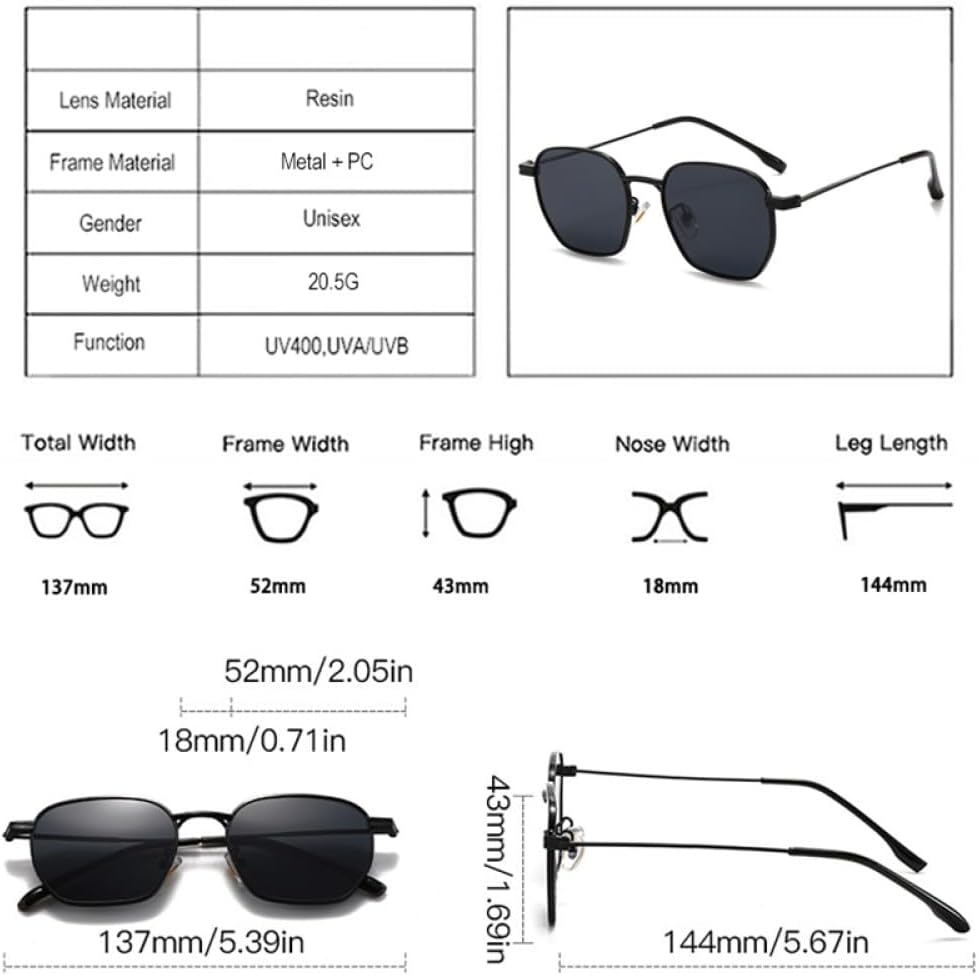 Fashion Women Sunglasses Retro Clear Lens Metal Frame Men Punk Orange Sun Glasses Shades UV400