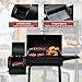 Royal Gourmet CC1830S BBQ Charcoal Grill and Offset Smoker | 823 Square Inch cooking surface, Outdoor for Camping | Black