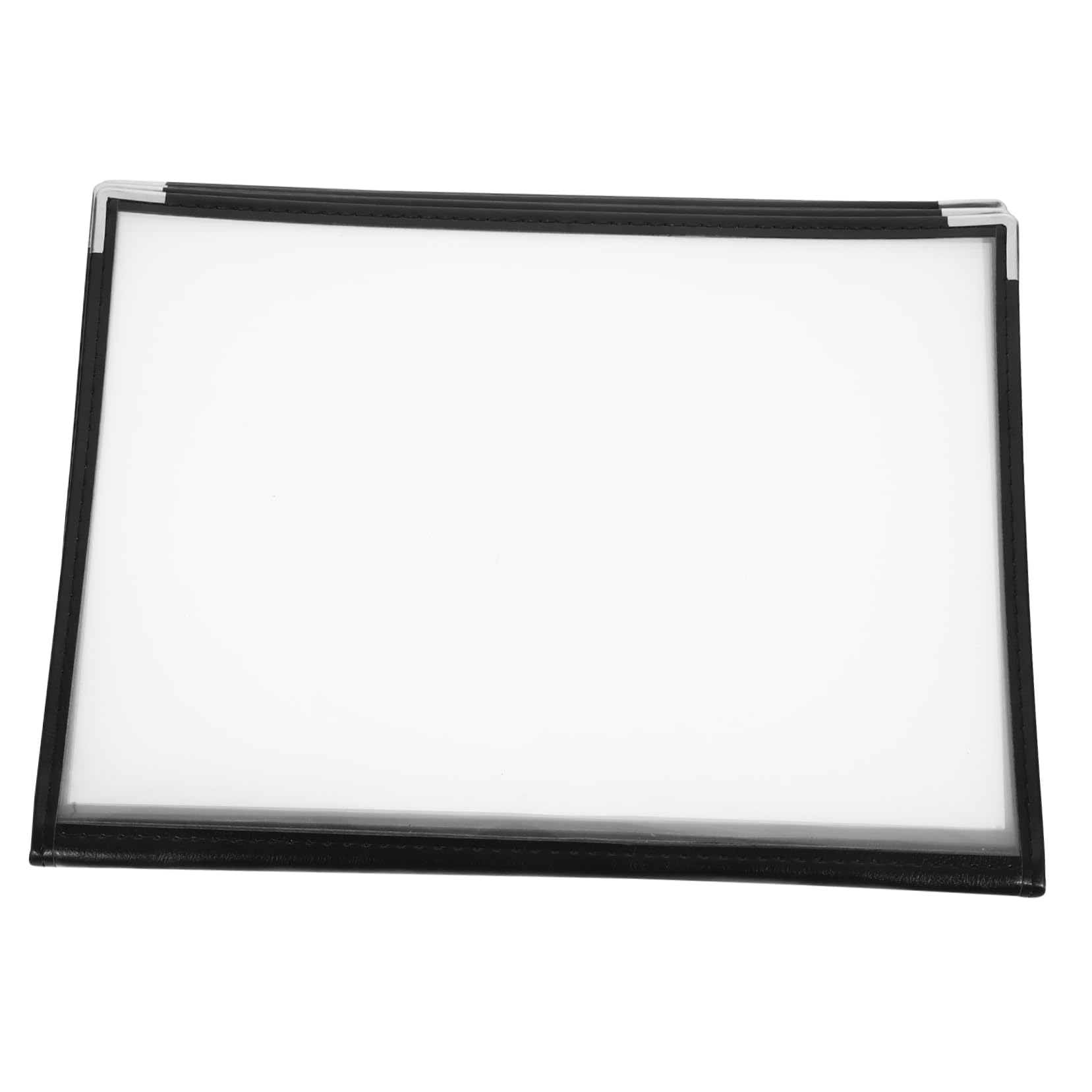 PRETYZOOM Menu Folder Restaurant Menu Holders Book Menu Holder for Drinks Restaurant Menu Covers Drink Menu Holder Menus Menu Paper Holders Beverage Folder Commercial Plastic