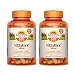 Sundown Naturals Vitamin C 1000 mg Ascorbic Acid, 300 Caplets (Pack of 2)