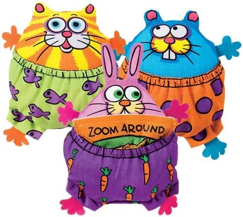 Pet Mate: Fat Cat Zoom Stuffers Catnip Toys (3 Pk)
