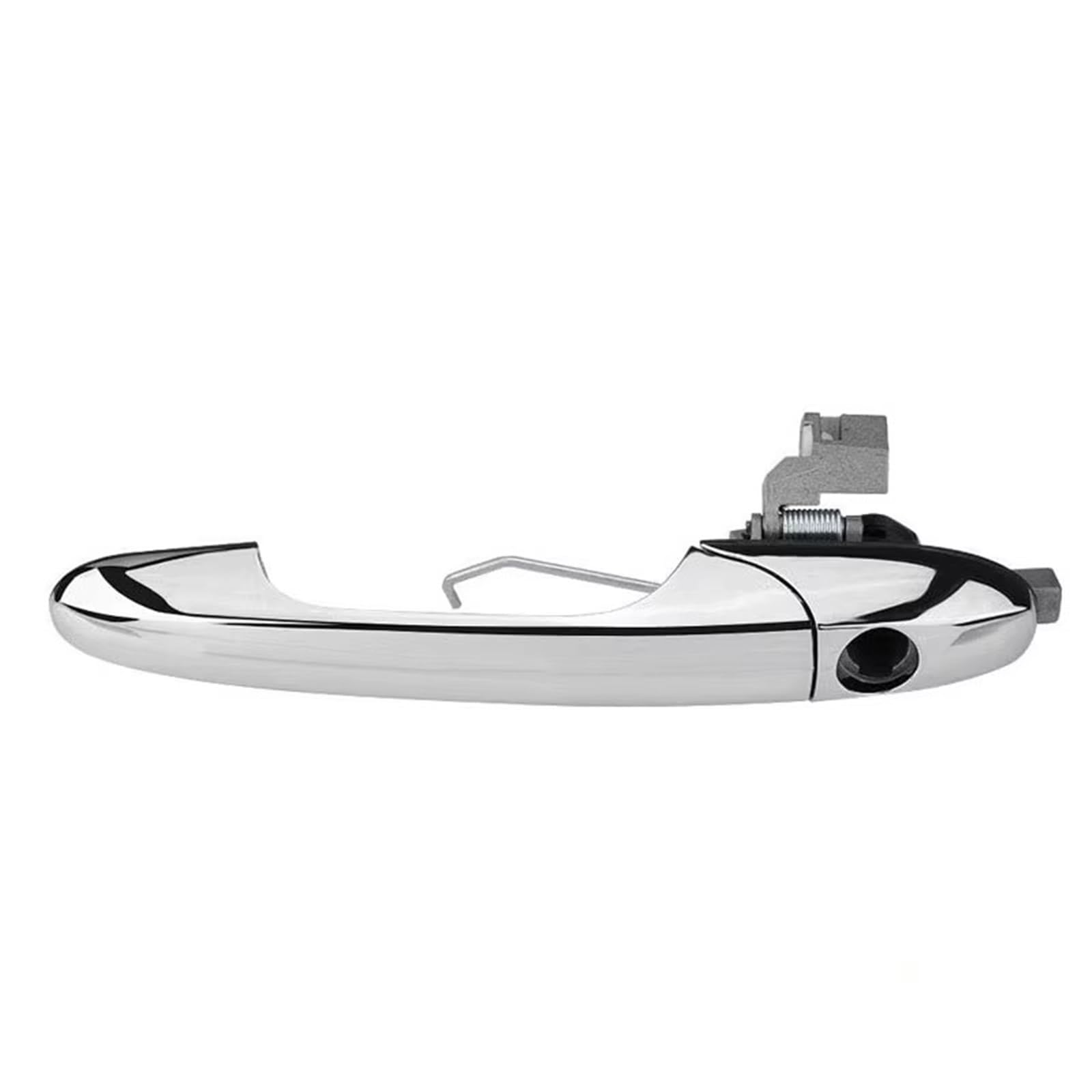 LERYYCX with a Clasp Compatible with Fiat for 500 500C 2007-2018 Left Right Hand Drive Exterior Door Handle Chrome OEM: 68069943AC 68069942AB
