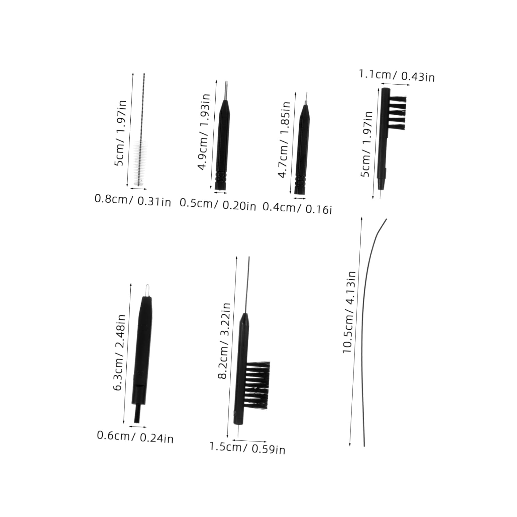 FOMIYES 1Set Cleaning Kit Set Tools with Cleaning Brushes Dry Wipes Air Blower and Screwdriver for Optimal Maintenance