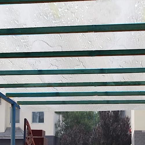 Panneaux de vitrage extérieur en polycarbonate polycarbonate anti-UV pour toiture