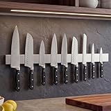 porte couteaux de table metal argente Support mural sans perforation : nos bandes magnétiques pour couteaux disposent de deux options de montage pour répondre aux besoins des différents acheteurs. Le ruban adhésif double face et le montage sans clou sont adaptés aux murs lisses et sans taches (à l'exception de la peinture, du plâtre, du plâtre et du papier peint). Vous pouvez personnaliser votre porte-couteaux et organiser votre cuisine selon vos besoins