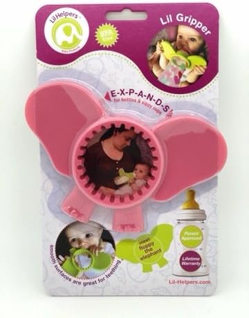 Li'l Helper Baby Bottle Holder - Pink - One Size