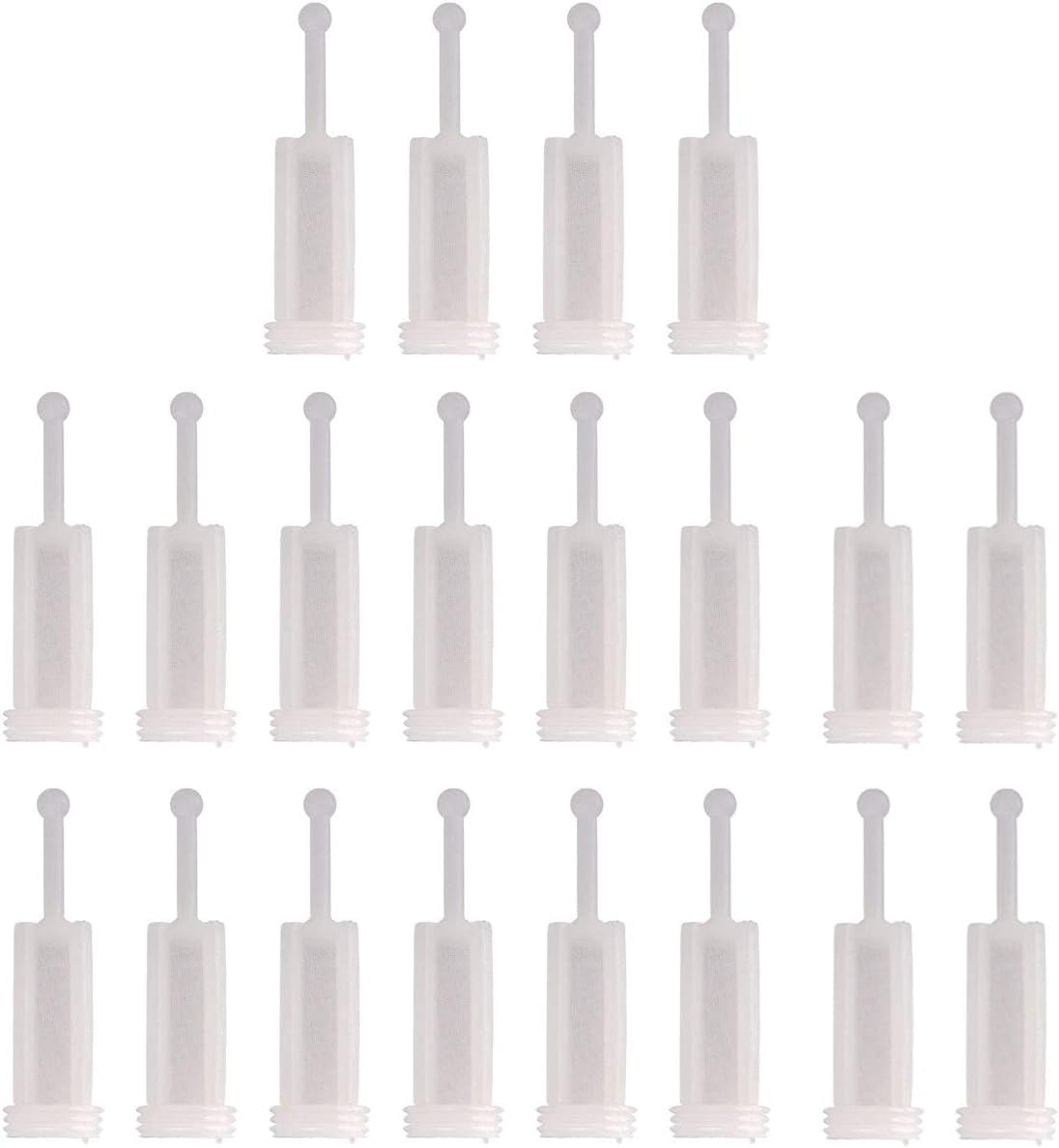 20 Pcs Universal Gravity Spray Gun Filters HVLP Filters,Disposable HVLP Feed Spray Gun Paint Strainer Strainer for All Model Gravity Feed Sprayers Paint Coatings, Auto