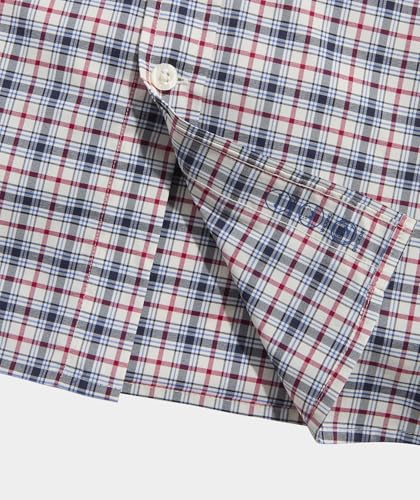 vineyard vines Men's Plaid On-The-go Nylon Shirt4