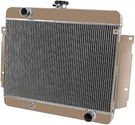 ECMRAD 3 Row Aluminum Radiator for 1969-1970 Chevy Biscayne Impala Bel Air Caprice Kingswood V8