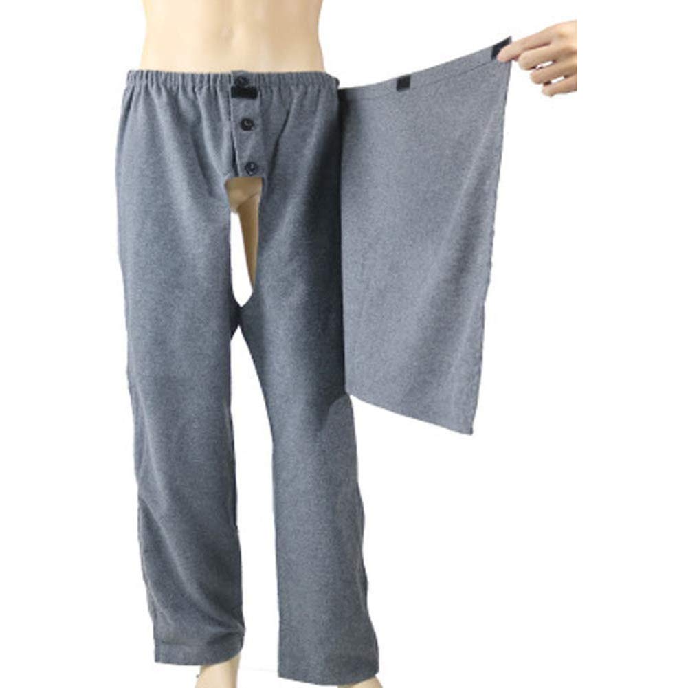 Buy Incontinence Pants Full Open Patient Care Clothes with Side Zipper