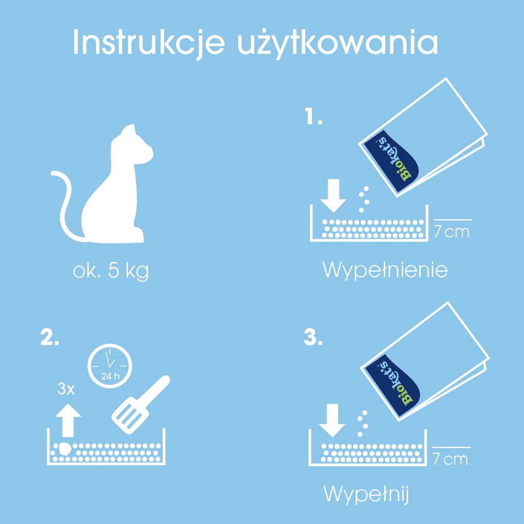 Biokatʼs Diamond Care VET LINE Attracting & Calming żwirek - Drobnoziarnisty żwirek dla młodych lub zestresowanych kotów - 1 worek (1 × 10 l)