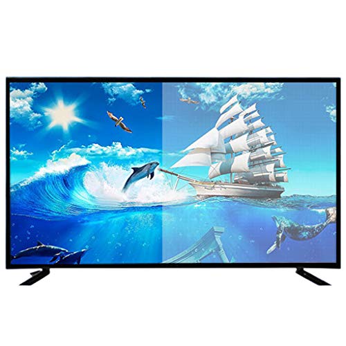 Zzmop Smart TV Digital,TV LED 1080p Ultra HD con Monitor de Pantalla Ancha,Calidad 4K HD,24 Pulgadas,32 Pulgadas,para El Hogar,Comercial,Negro Cover