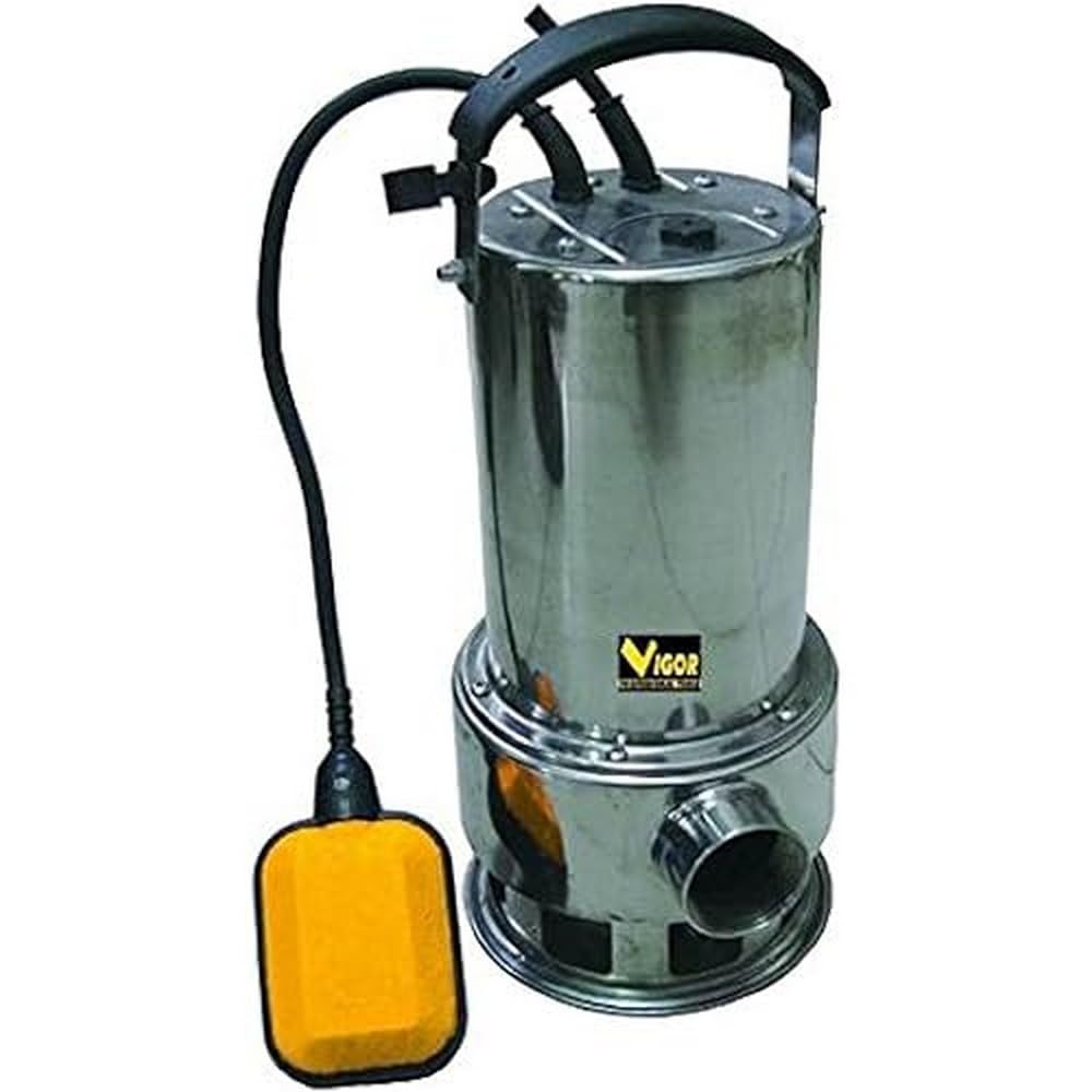 Vigor SUB Inox 750 Automatica Elettropompa, 1-1/2 Pollici M