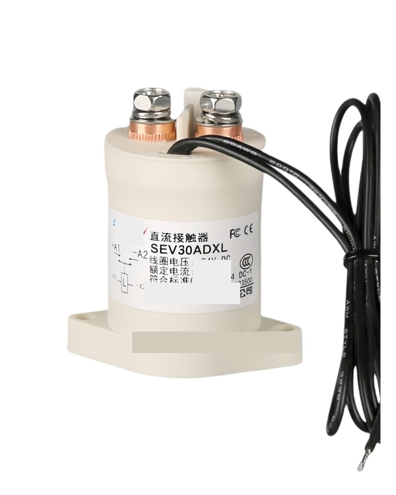 DOMOJT SEV30ADXL DC contactor 12V, 24V, 36V, 48V, 60V, 72V(60V)