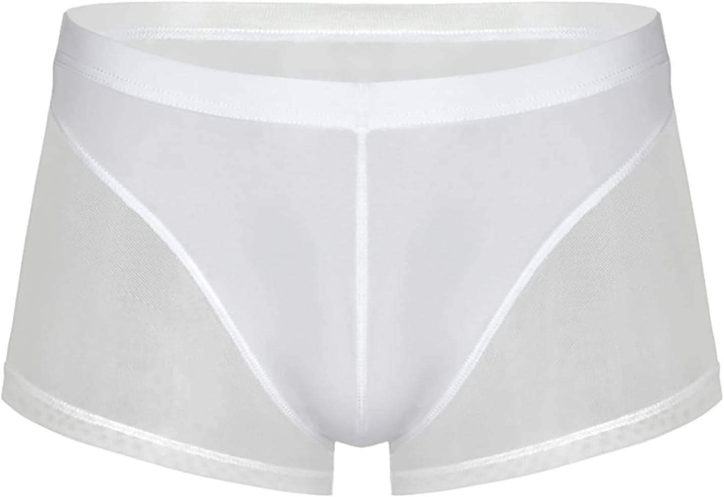 CHICTRY Men's Smooth Soft Classic Boxer Briefs U Convex Shorts Underwear