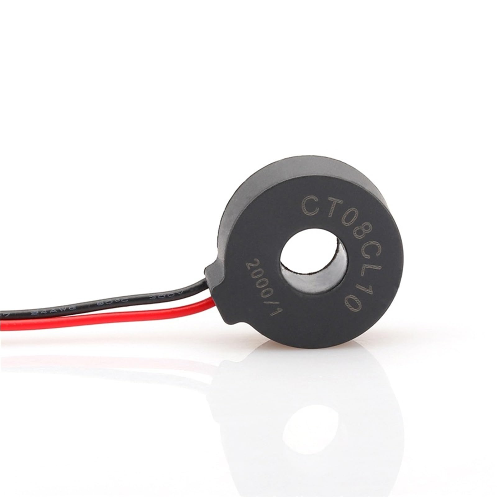 Transformador de corriente toroidal DL-CT08CL10 para monitoreo de corriente alterna 5A a 60A 5
