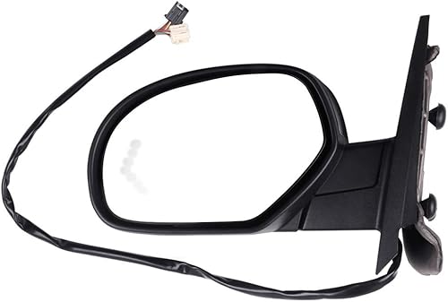 SCITOO Espejo retrovisor lateral izquierdo del conductor compatible con 2007 para Chevy Silverado Pickup nuevos modelos de carrocería 2008-2013,