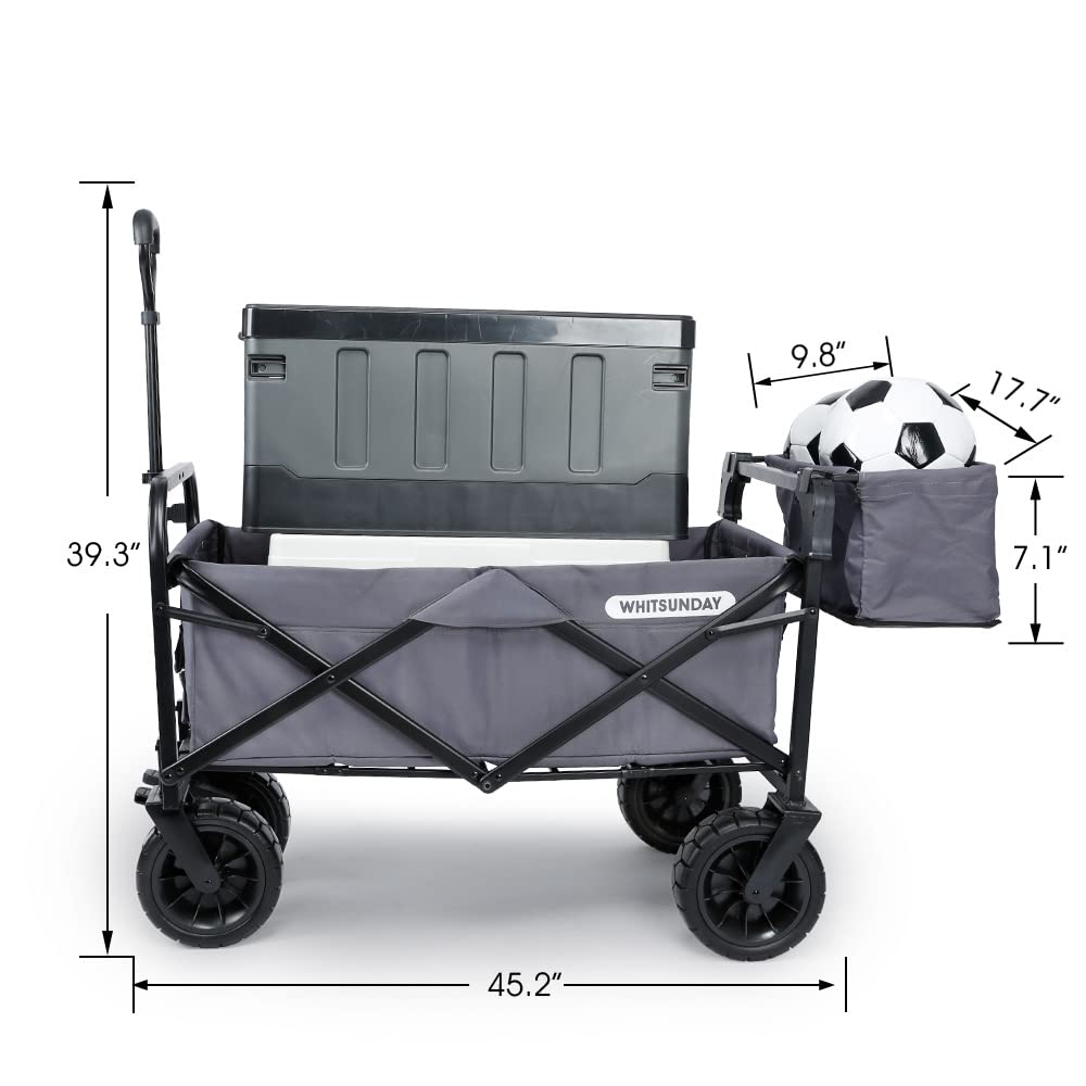 Buy WHITSUNDAY Collapsible Folding Garden Outdoor Park Utility Wagon