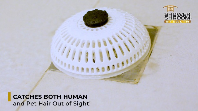 ShowerShroom Stealth atrapapelos para ducha y bañera miniatura 7