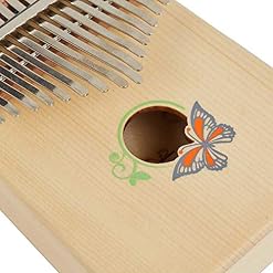 Nobrannd Piano à Main Exquis 17 clés Motif Papillon Pouce Pouce Piano Portable Piano Thumb Durable Piano Cadeau Enfant… - Les Beatles, Paul McCartney, John Lennon, RIngo Starr, George Harrison Nobrannd Piano à Main Exquis 17 clés Motif Papillon Pouce Pouce Piano Portable Piano Thumb Durable Piano Cadeau Enfant… – Image 4