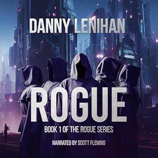 Rogue Audiolibro Por Danny Lenihan arte de portada