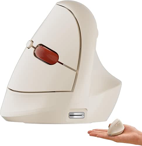 DAREU Ergonomic Vertical Wireless Mouse,2.4GHz / BT Optical Vertical Mice