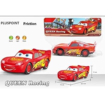 lightning mcqueen push along car