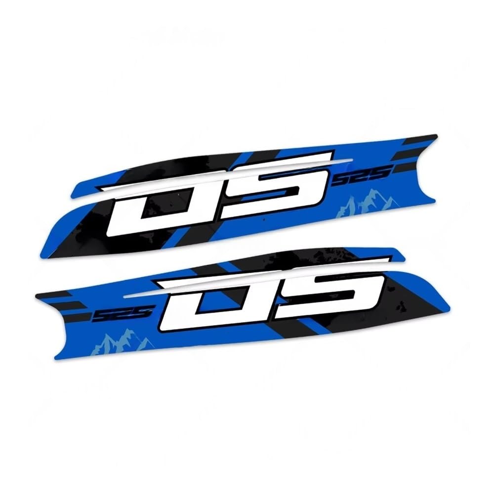 Motorcycle Sticker Rotating Shaft Protection Decal for DS525X for 525DSX for DSX525 for 525 DSX Tank Pad(Color2)