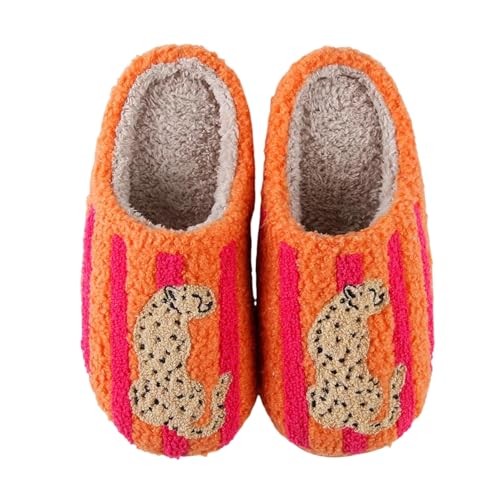 Slippers for Women Men Fuzzy Memory Foam Slipper Fluffy Winter Soft Warm Slip On House Shoes