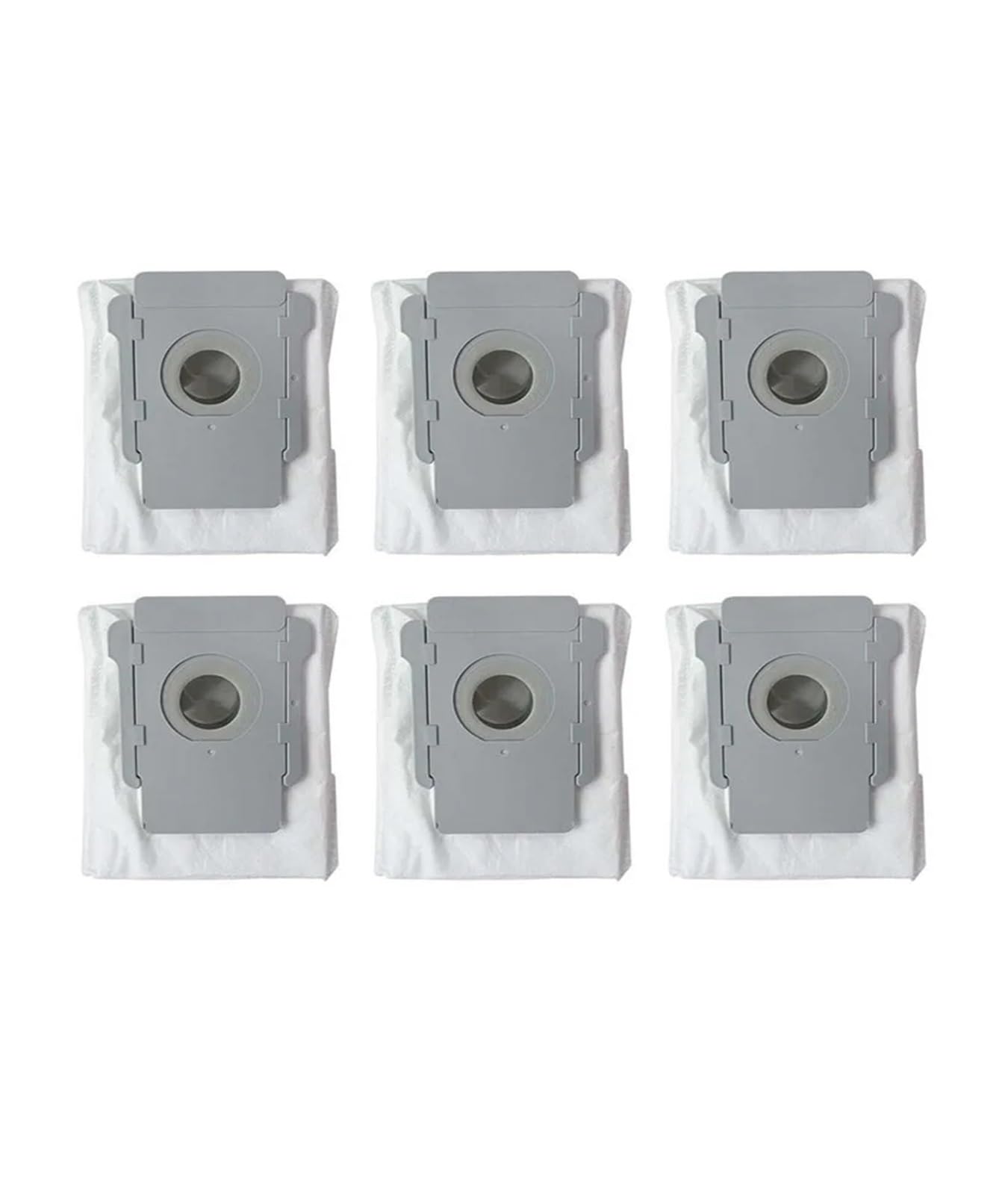 Kompatybilny z rolką filtra Główna szczotka boczna Worek na kurz Kompatybilny z IRobot Roomba Combo J7+ Plus Akcesoria zamienne do odkurzacza Część(6pcs Dust Bag)
