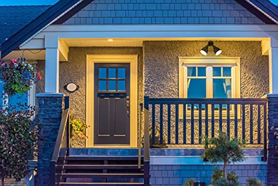 NICOR Lighting 300W Bronze Double Cone Adjustable Security Flood Light (11128)