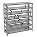 Global Industrial 7 Shelf Steel Shelving with (36) 4