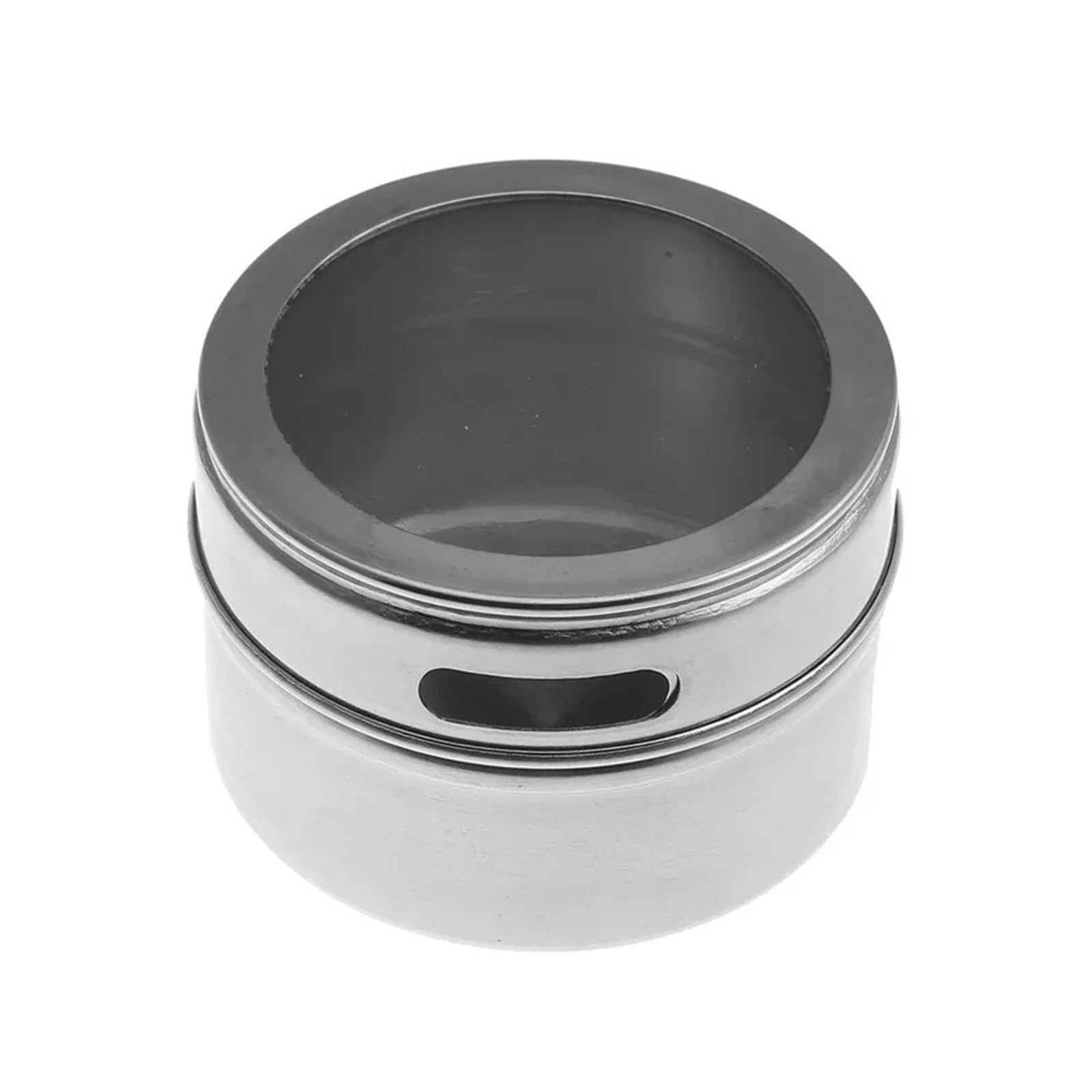 Generisch Magnetisches Gewürzdosen-Set aus Edelstahl, Salz- und Pfeffersprühstreuer, Gewürzbehälter(6pcs)
