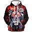 Red Galaxy Lion