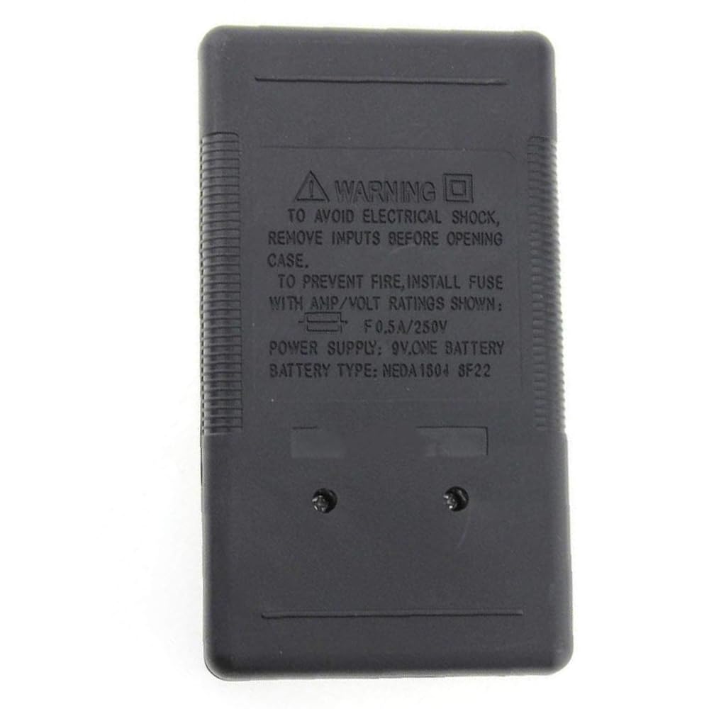 Multimetro voltmetro digitale multifunzione modello DT-830B LCD, tester