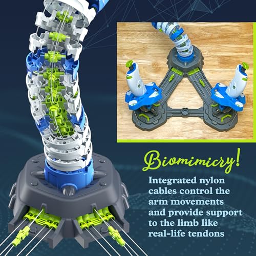 Thames & Kosmos Bionic Robotic Arm STEM Experiment Kit, Toy of The Year Finalist, Build a Mechanical Arm, No Batteries/Motors Required | Innovative System | Ages 10+ with Help, 14+ Independent Play - Image 5