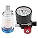 Produktbild KIMISS Pneumatik Spritzpistole Manometer für Luftdruckregler Inline-Öl-Wasserabscheider-Filtersatz