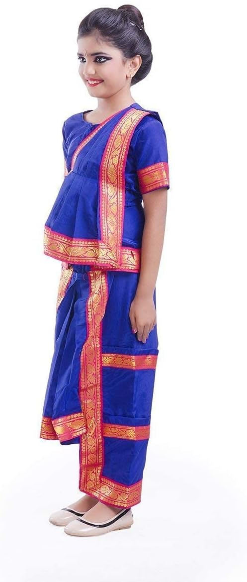 Bharatnatyam Dance Dress Elegant and Traditional Costume for dance performers