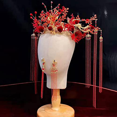 TINGSING Canvas Mannequin Head Stand 21 Inch for Hat Display Foam Wig Head with Detachable Wood Base, Pinnable Wig Hat Stand - Image 2