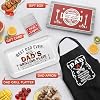 LEJIAJINW Fathers Day Dad Gifts for Men Father Grandpa Daddy, Dad Birthday Gift from Daughter Son, Father's Day BBQ Grilling Platter with Apron Gift Box for Him Husband Brother Easter Anniversary