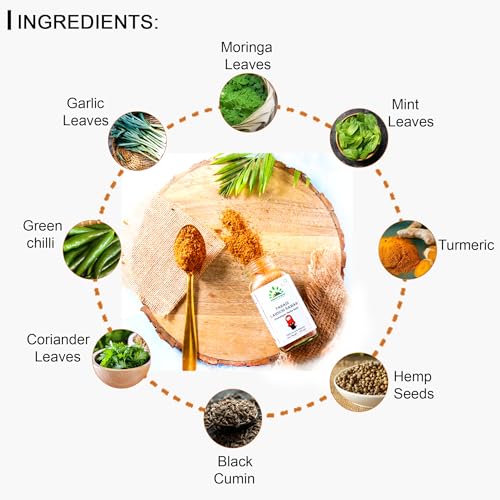 Image of Hillpure Organic Pahadi Lahsuni Namak (Himalayan Herbs Salt) Pahadi Flavoured Salt Hand Grounded On Silbatta from Uttarakhand (125 gms)