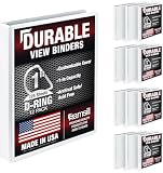 Samsill Durable 1 inch 3 Ring Binder, D ...