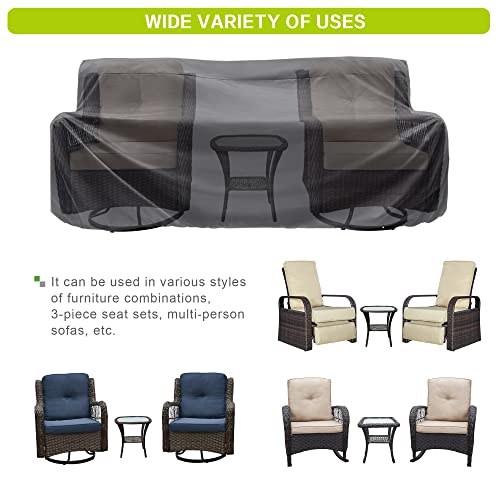 Skypatio Outdoor Patio Furniture Set Cover, Waterproof Uv Resistant Chairs Covers For Outdoor Patio Table And Chair Set #TOP4