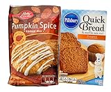Pumpkin Spice Cookie MIx and Pumpkin Quick Bread & Muffin Mixes Bundle. 1 Package Betty Crocker...