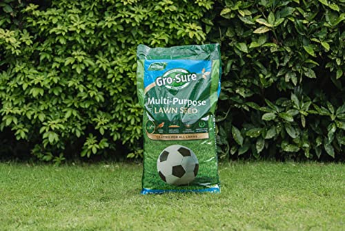 Gro-Sure Multi-Purpose Grass Lawn Seed, 300 m2, 9 kg