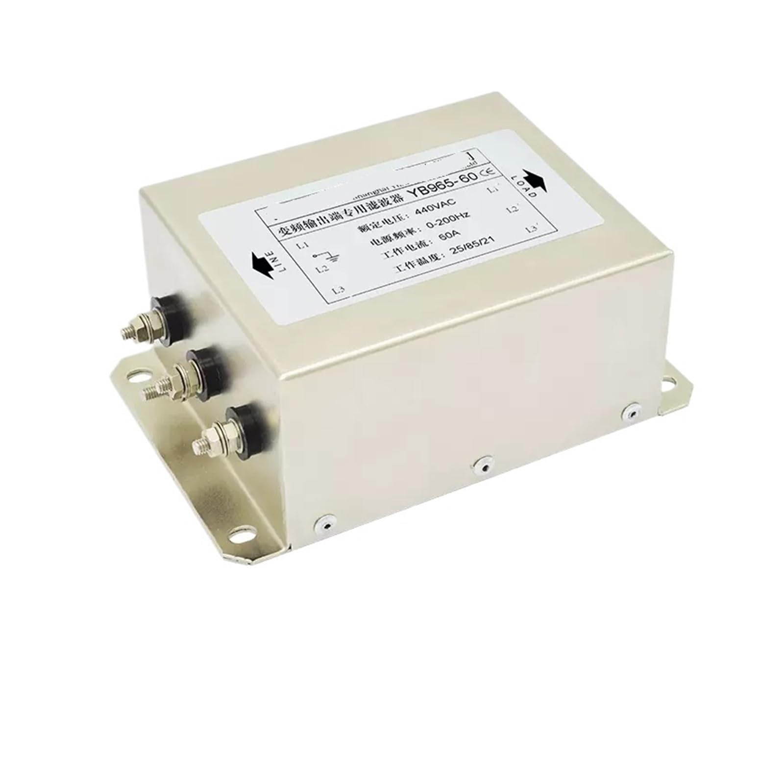 Coszwqdp One Color Yb965 Output Filter Inverter Three-Phase Power 380V Anti-Interference(Yb965-60A 25Kw)