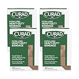 CURAD Heavy Duty Bandage Extra Long 20 Each .75 x 4.75 in (Pack of 4)