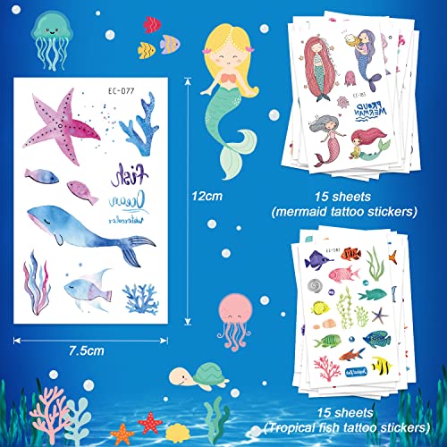 Tatuaggi Sirena Bambina 30 Aprire,Tatuaggi Adesivi...
