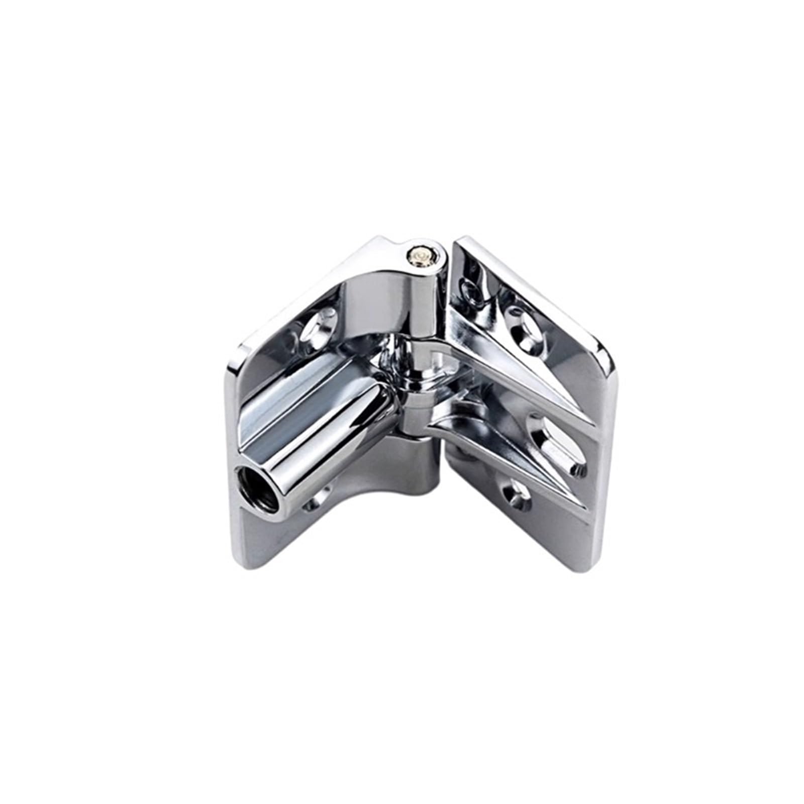 180 Degree Foldable Concealed Zinc Alloy Hinge Combination Homepage Equipment Table Support 1Pcs(Gun-Black)